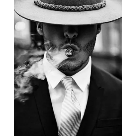 (D) Homme qui fume 38 х 48 cm WD134