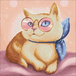 (D) Fluffy Kitty 38*38 cm WD2450