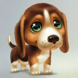 (D) Ami Fidèle 20*20 cm WD2372