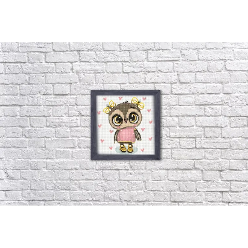 (D) Owl Nika 20*20 cm WD2374