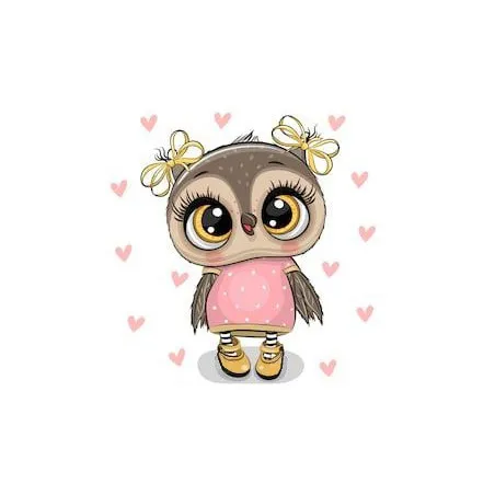 (D) Owl Nika 20*20 cm WD2374