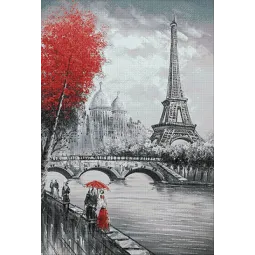 (D) Tour Eiffel 68*100 cm WD2386