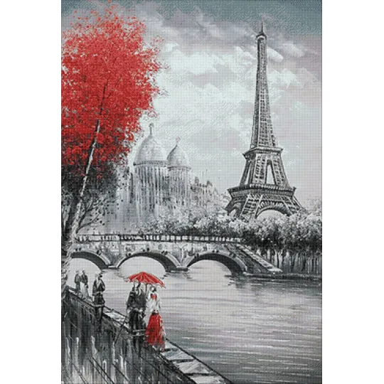 (D) Tour Eiffel 68*100 cm WD2386
