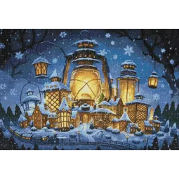 (D) Weihnachtsbeleuchtung 100*68 cm WD2387