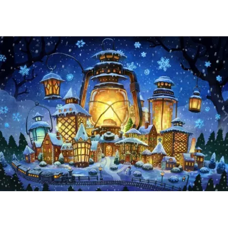 (D) Christmas Lights 100*68 cm WD2387