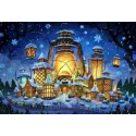 (D) Guirlandes de Noël 100*68 cm WD2387