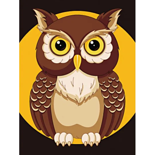 (D) Nachteule 15*20 cm WD308