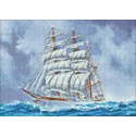 (D) Segelschiff 38 х 27 cm WD226