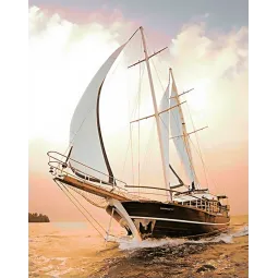 (D) Jachta 38 х 48 cm WD227
