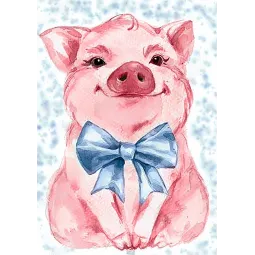 (D) Cute Piggy  20*30 cm WD2289