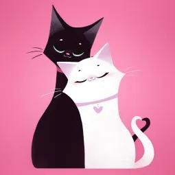 (D) Kittens 20*20 cm WD2298