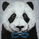 (D) Panda avec Nœud Papillon 20x20 cm WD2466