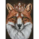 AUSVERKAUF (Abgekündigt) Fox King 27x38 cm WD2467