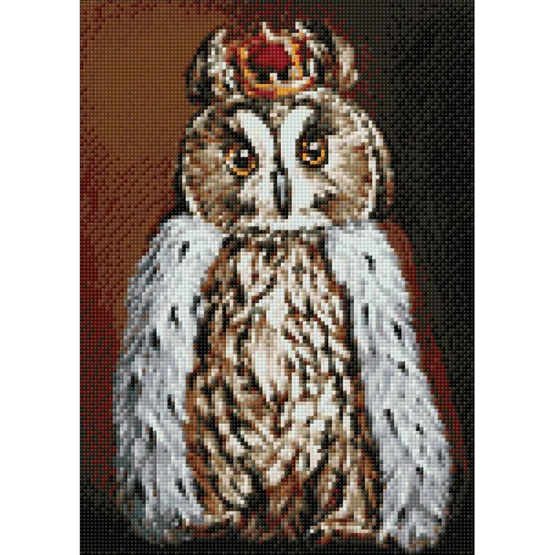 AUSVERKAUF (Abgekündigt) Eulen König 27x38 cm WD2468
