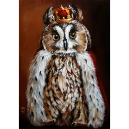 IŠPARDAVIMAS (Panaikinta) Pelėdos karalius 27x38 cm WD2468