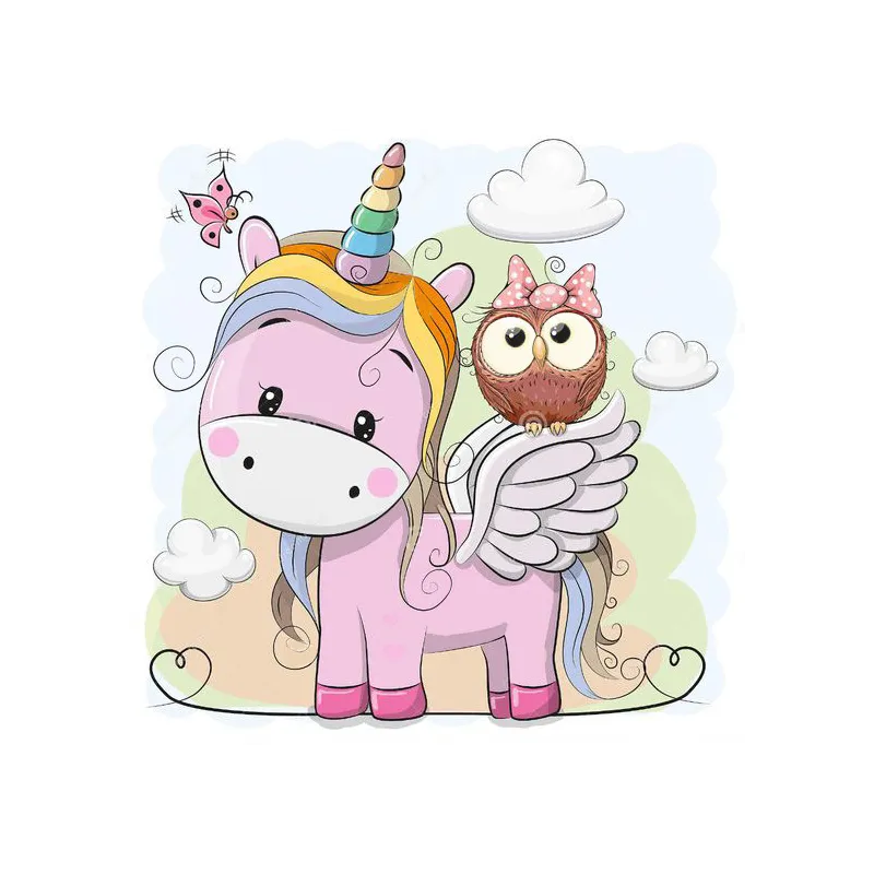 (D) Beste Freunde 38*38 cm WD2472