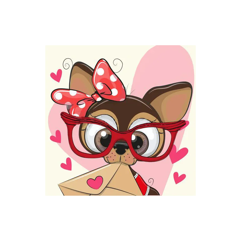 (D) Love Letter 20*20 cm WD2481