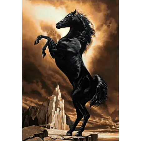 Cheval Fort 48*70 cm WD2391