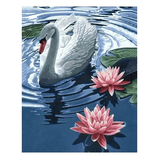 (D) Prinzessin Schwan 38 х 48 cm WD241