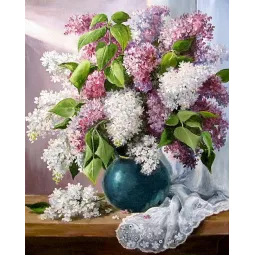 Šviežias alyvos spalvos 40*50 cm WD2618