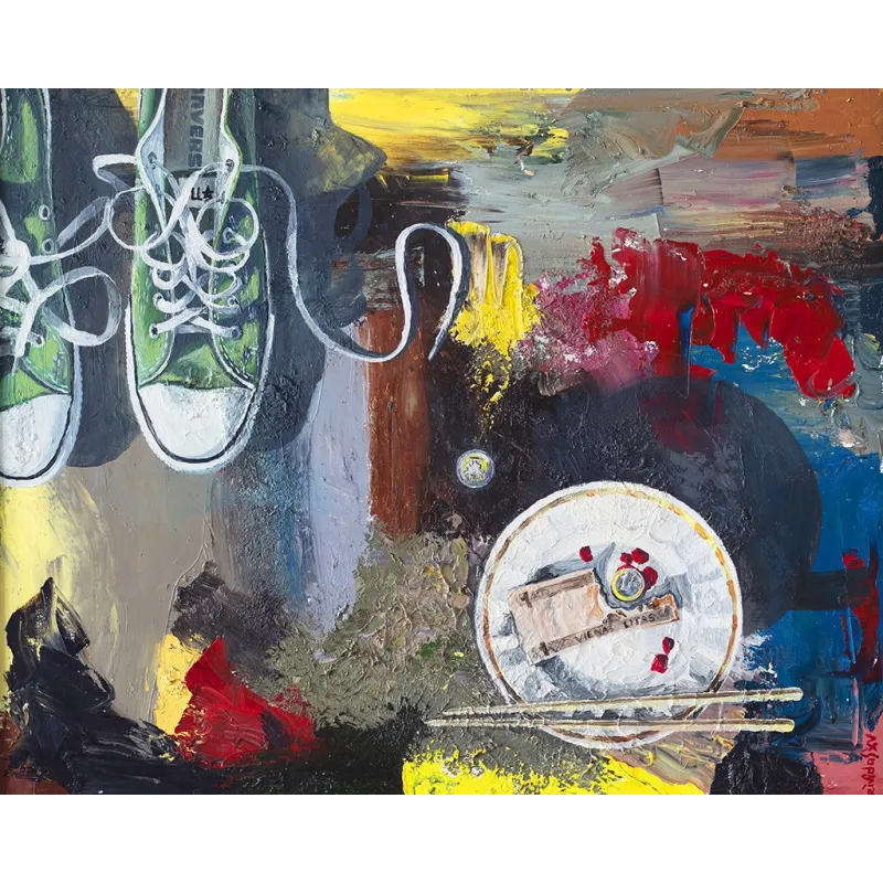 (D) Petit déjeuner d'adolescent 50X40 WD2651