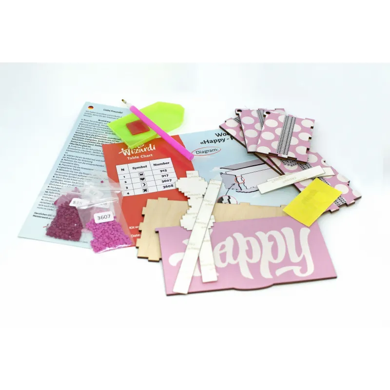 (Édition coffret) Happy - Rose WW057
