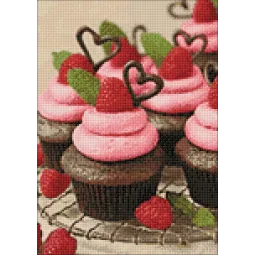 (D) Strawberry Muffins 27*38 cm WD2312