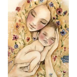 (D) Mother's Warmth 38*48 cm WD2317