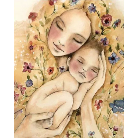 (D) Mother's Warmth 38*48 cm WD2317