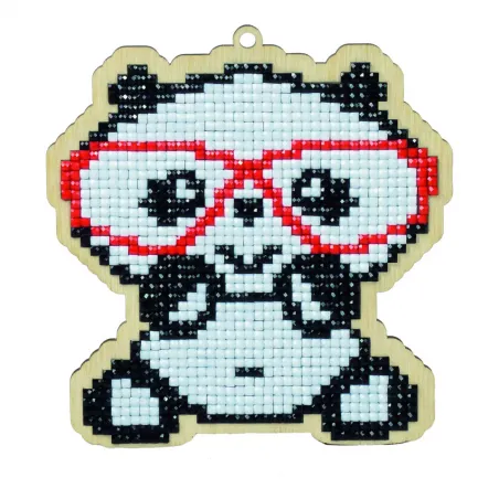 SALE (Box-Edition) Panda mit Brille WW152