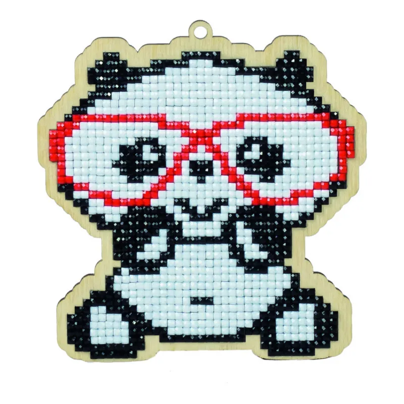 SALE (Box-Edition) Panda mit Brille WW152