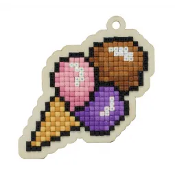 Crème glacée triple scoop WWP376