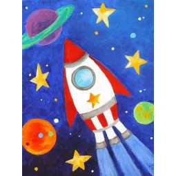 Space Ship 15*20 cm WD275 (D)