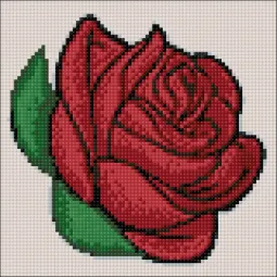 IŠPARDAVIMAS (Nutraukta) Rožių pumpuras 20*20 cm  WD299