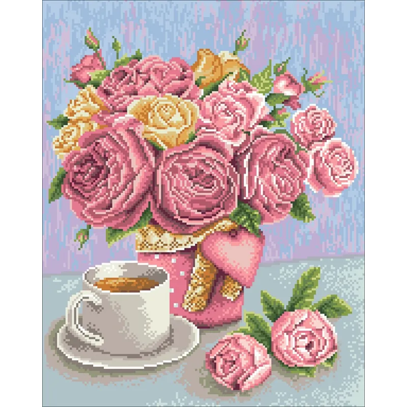 (D) Aromas du Matin 38*48 cm WD2490