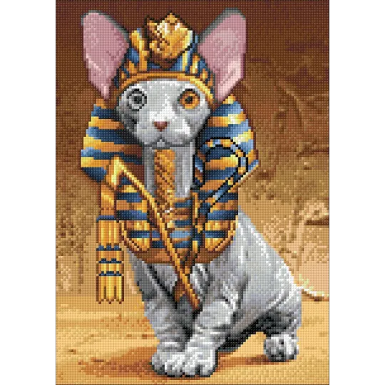 (Eingestellt) Pharao Sphynx Katze 27*38 cm WD2511