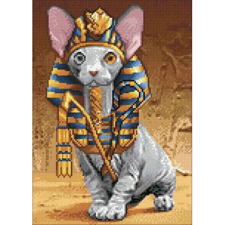 (Discontinué) Chat Pharaon Sphynx 27*38 cm WD2511