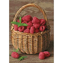 (D) Raspberry Basket 27 х 38 cm WD252