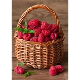 (D) Panier framboise 27 х 38 cm WD252