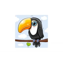 (D) Kūdikio Toucan 20*20 cm WD2526
