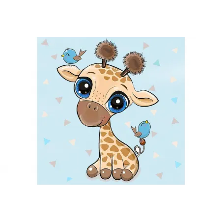 Babygiraffe 20*20 cm WD2528 (D)