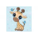Baby Giraffe 20*20 cm WD2528