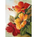 Boom de fleurs 27*38 cm WD017