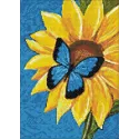 Papillon et Tournesol 27*38 cm WD031