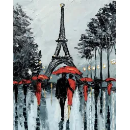 (D) Paris im Regen 38*48 cm WD156