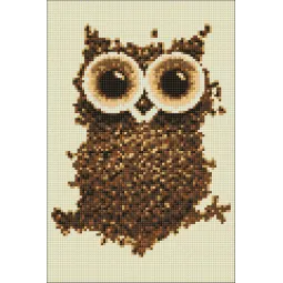 (D) Coffee Owl 20 х 30 cm WD242