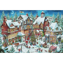 (D) Agitation de Noël 100*68 cm WD2429