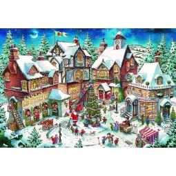 (D) Agitation de Noël 100*68 cm WD2429