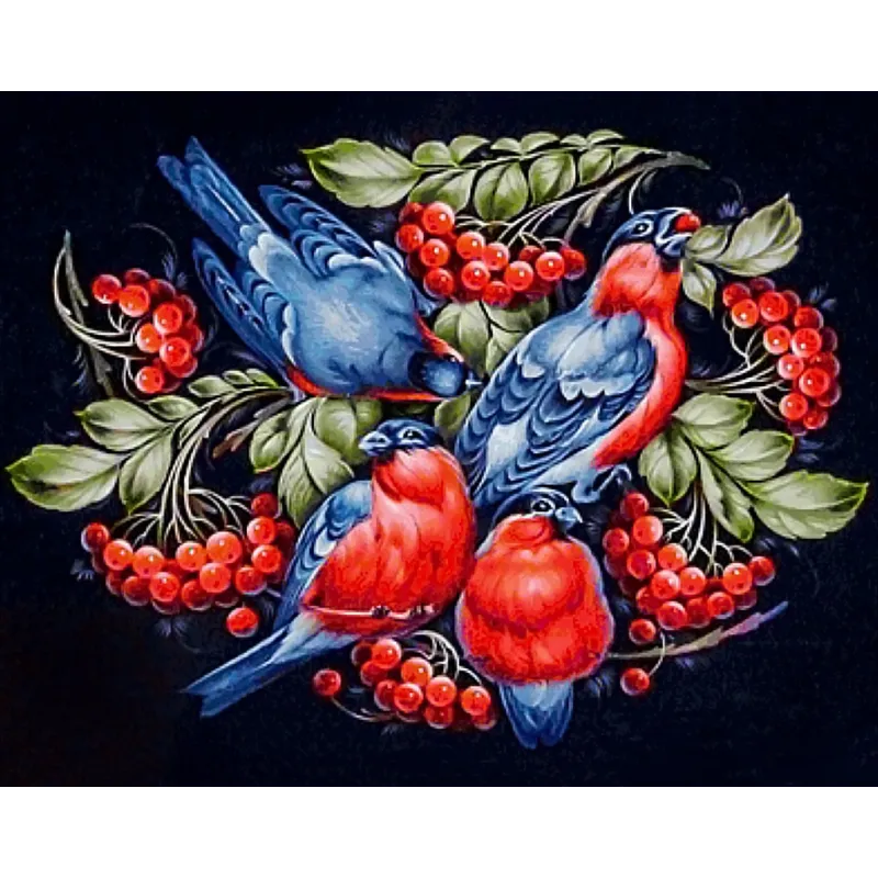 VENTE (Arrêt)Motif russe 48 x 38 cm WD233