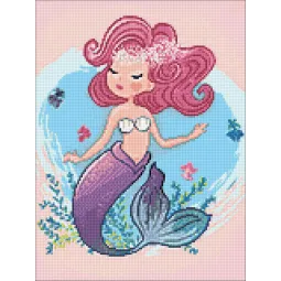 (D) The little mermaid 30*40 WD3010